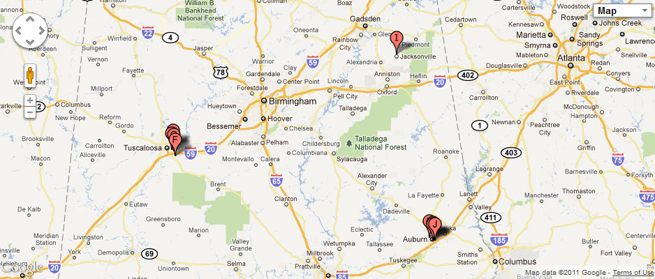 Map Search for Parc at Clarksville
